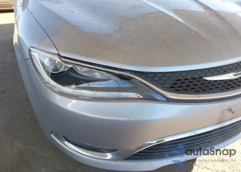 2016 Chrysler 200 Limited Platinum z USA, uszkodzony, nr VIN 1C3CCCAB7GN189480